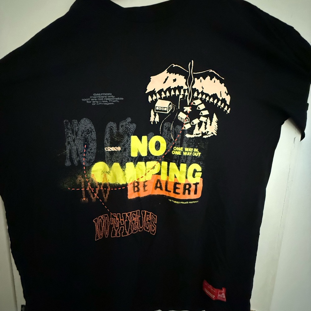 Black Graphic Tee
